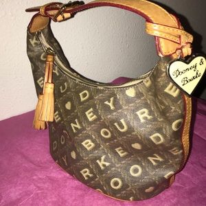 Brown dooney and bourke handbag